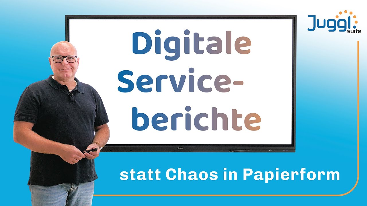 Digitale Serviceberichte statt Chaos in Papierform