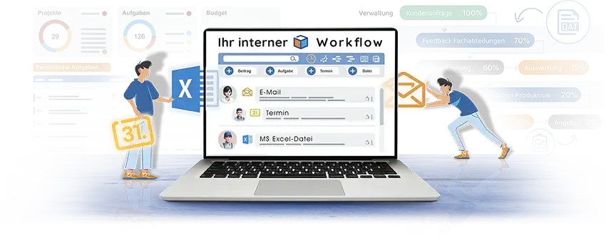 Zentrale Daten und Informationen in der Jugglsuite von ONTIV