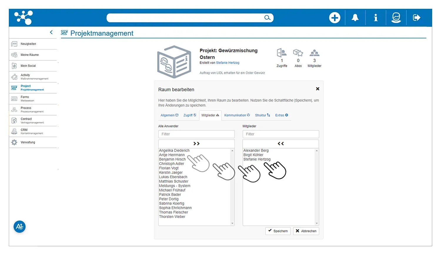 Intelligente Zugriffssteuerung in den No-Code-Workflows von ONTIV