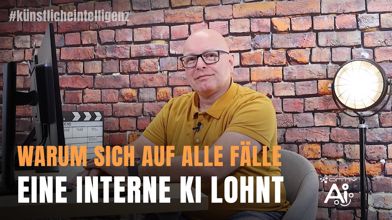 Warum sich auf alle Fälle eine interne KI lohnt